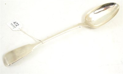 Lot 472 - Silver basting spoon, London 1832 William Eaton