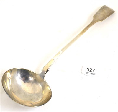 Lot 527 - Silver ladle