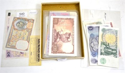 Lot 540 - Quantity of banknotes