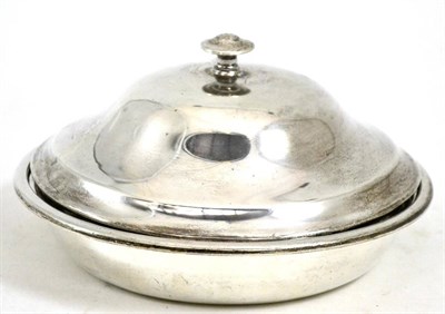 Lot 552 - A silver muffin dish and cover, HS Ltd, Sheffield 1907