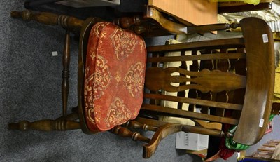 Lot 1070 - Kitchen armchair