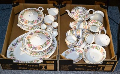 Lot 1109 - Paragon ";Country Lane"; tea/dinner service and collectors plates (in three boxes)