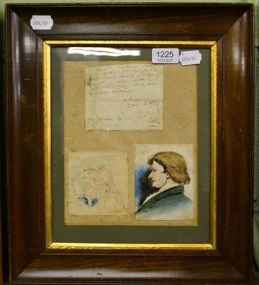 Lot 1225 - William Edward Frost RA (1810-1877) After Poussin - signed and inscribed, pen, ink and...