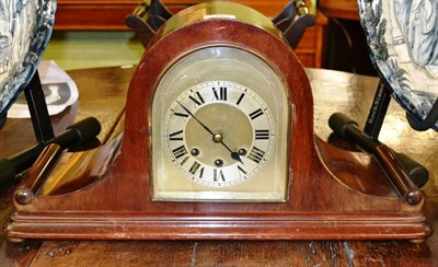 Lot 1349 - A chiming mantel clock