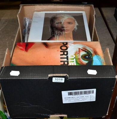 Lot 1018 - Box of photo books including Mario Testino