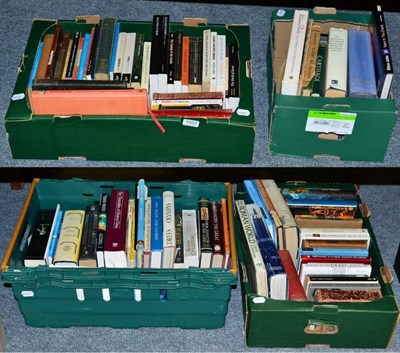 Lot 1022 - A quantity of books including Ancient Greece, fiction, religion and art (in four boxes)