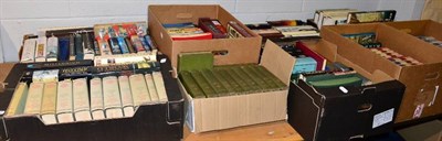 Lot 1038 - Nine boxes of books of various genres inc the Caxton Balzac (12 vols); sci-fi and fantasy such...