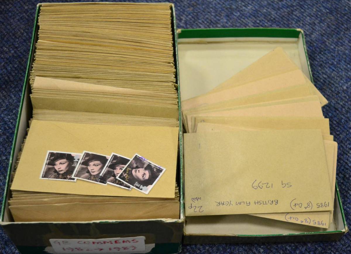 Lot 40 - White Carton with world kiloware in packs and shoe boxes