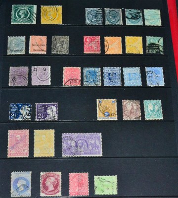 Lot 82 - A Range of Mint and Used British Commonwealth all reigns in a red binder. Better include Queensland