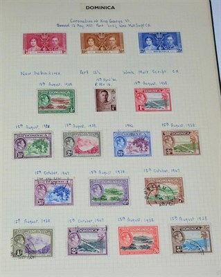 Lot 121 - British West Indies and South Atlantic. A two volume mint and used collection from King George...