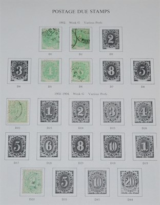 Lot 182 - Australia. A 1902 to 1960 collection of mint and used Postage Dues on loose album pages. Noted 1931