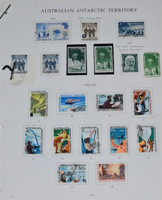 Lot 188 - Australian Antarctic Territory. 1957 to 2005 mainly used collection on loose, printed album...