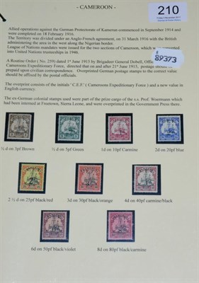 Lot 216 - Canada. February 1915 War Tax overprints, mint set of three. Also two single 20c mint singles...
