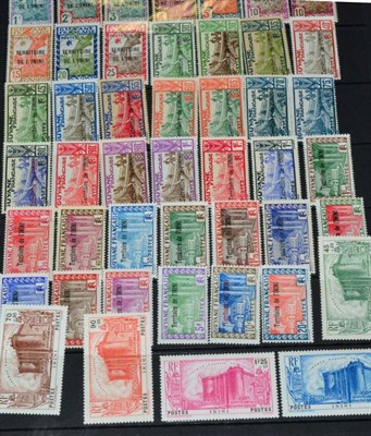 Lot 265 - French Guiana - Inini. A 1932 to 1939 near complete mint collection