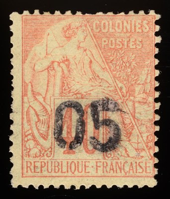 Lot 274 - French Post Offices in Madagascar. 1889 to 1896 mint and used on stockcards. Includes December 1889