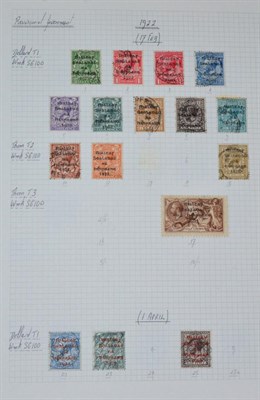 Lot 327 - Ireland. A 1922 to 1985 mint and used collection in two black multi-ring binders, including the...