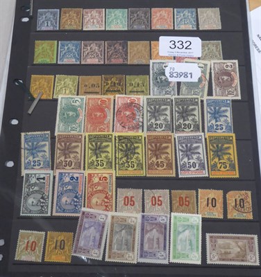 Lot 332 - Ivory Coast. An 1892 to 1942 comprehensive mint collection with many better. Plus the...