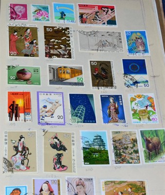 Lot 341 - Japan. Three albums housing mint and used from 20th century, including New Year issues