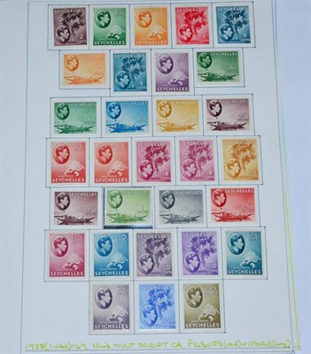 Lot 406 - Seychelles. A 1912 to 1952 mainly mint collection. Includes 1938 to 1949 Pictorial set and 1952...