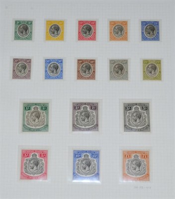 Lot 422 - Tanganyika. 1927 to 1931 definitive set. Fresh mint