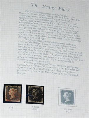 Lot 454 - Great Britain. A boxed Stanley Gibbons Celebration used  collection - The Victorian Era....