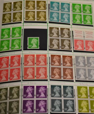 Lot 466 - Great Britain. A 1976 to 2014 mint collection in four albums and loose album pages, with values...