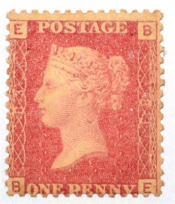 Lot 524 - Great Britain. 1864 to 1879 1d Red B-E, Plate 83. Centred to bottom left. Fresh mint