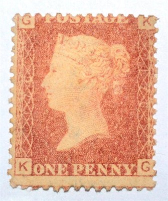 Lot 531 - Great Britain. 1864 to 1879 1d K-G, Plate 176. Inverted watermarked. Centred to upper ring....