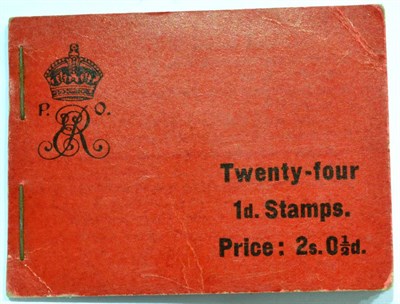 Lot 567 - Great Britain. March 1904 2 1/2d booklet. Minor faults