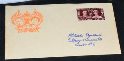 Lot 598 - Great Britain. 1937 to 1976 collection of FDCs, includes 1937 Coronation, 1948 Channel Islands...