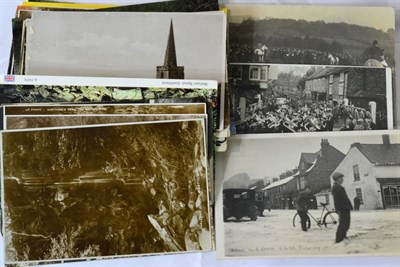 Lot 630 - Goathland Area and Pickering. A group of forty-nine mainly vintage cards. Includes Goathland...