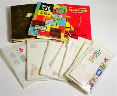 Lot 17 - Great Britain and Isle of Man. A collection of FDCs from mid 1970s to late 1980s. An...