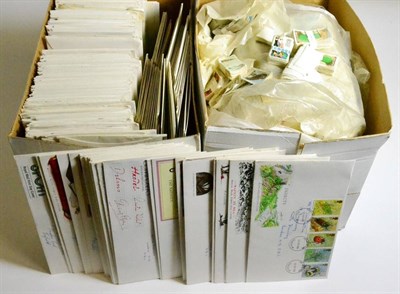 Lot 22 - Three Boxes. All sorts including bundle ware. World on and off paper and an accumulation of...