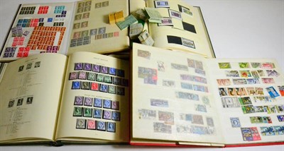 Lot 44 - A Mix of World in stock books and album. Includes Great Britain all reigns mint in a brown...