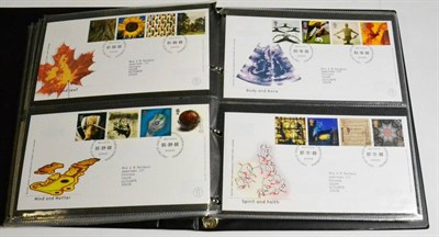 Lot 51 - A Great Britain Collection mint and used 1988 (including 1988 high values to £5) in two...