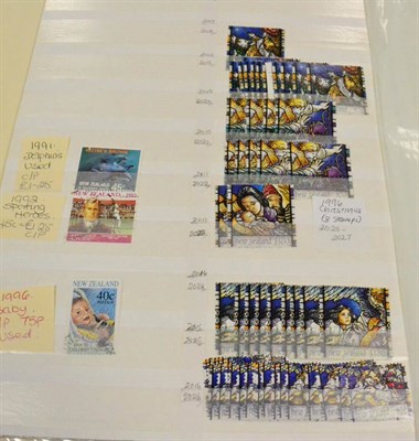 Lot 68 - A Collection of Stamps including albums of FDCs in two cardboard boxes and an album of whisky...