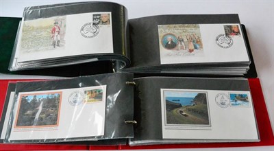 Lot 73 - British Commonwealth and Rest of the World in several binders. Includes Australia serviced...