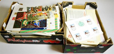 Lot 86 - A Number of World Wide Presentation Folders etc, from various Exhibitions in three boxes