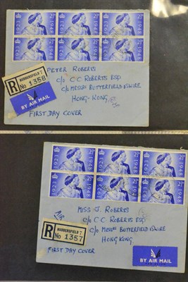 Lot 87 - A Carton housing Great Britain FDCs and PHQ cards. Israel in an album. Great Britain Postal...