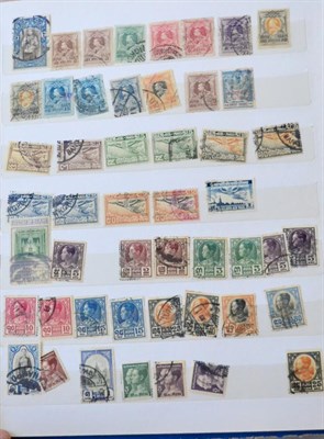 Lot 107 - Burma, Bermuda, Thailand and Fiji. Two stock books, part filled with various.