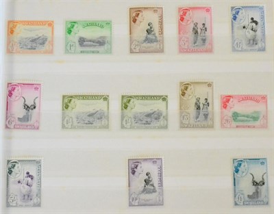 Lot 123 - South West Africa to Tonga. A QEII mint collection to the late 1970s in a brown Lighthouse...