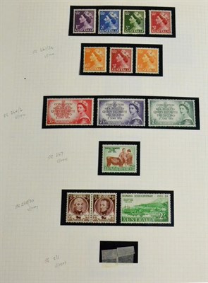 Lot 148 - Australia and New Zealand. An mint (majority unmounted)  Australian collection 1953 to 1999 in...