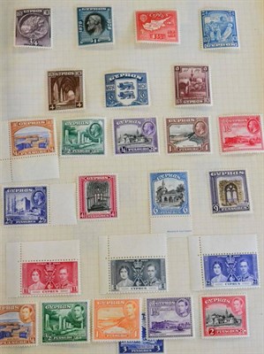 Lot 168 - British Commonwealth. A collection of very fresh mint middle period issues. Lacking the high values