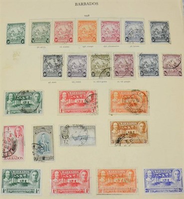 Lot 172 - The New Age Stamp Album housing mint and used from 1936 to the early 1940s. Some better sets...