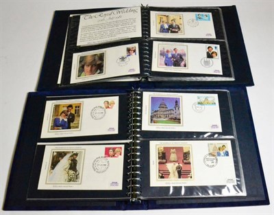 Lot 185 - Royalty. 1981 Royal Wedding. Five collections of Benham silks. Each collection in two dedicated...