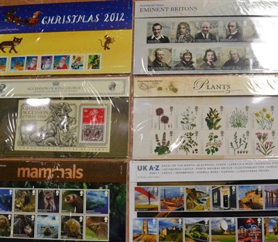 Lot 216 - Great Britain. A large collection of commemorative Presentation packs 1980 to 2014