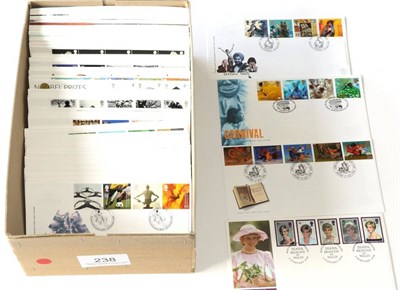 Lot 238 - Great Britain. A 1995 to 2006 clean range of over two hundred  unaddressed FDCs. All with...