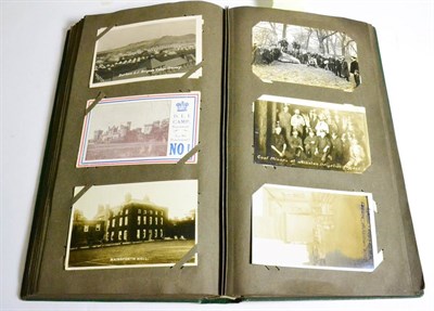 Lot 265 - A Postcard Album nearly full with mainly vintage cards, includes topographical, comic,...