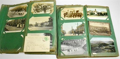 Lot 266 - An Album Housing a Variety of Vintage Cards including real photographic, topographical, social...