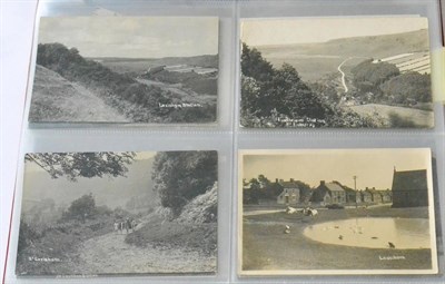 Lot 292 - Lewisham and Lockton, North Yorkshire. A large tan album housing a collection of over fifty...